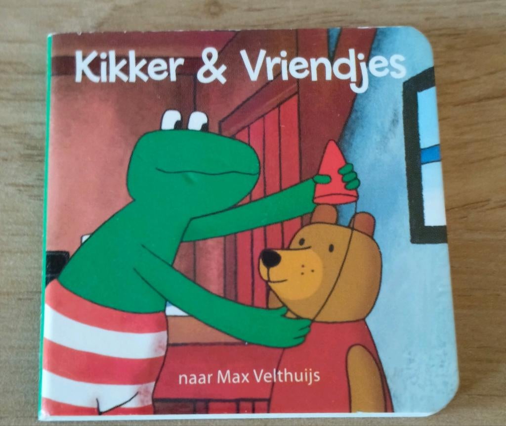 NIEUW*MINI KARTON BOEKJE KIKKER & VRIENDJES*POPPENHUIS BOEK, Verzenden