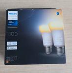 Philips hue e27 white ambiance 1100 lumen duo pack, 30 tot 60 watt, Led-lamp, Soft of Flame, Nieuw
