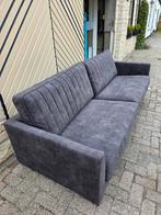 2.5 -3 zits nieuw! velvet stof antraciet velours, Huis en Inrichting, Banken | Bankstellen, Driepersoons, 75 tot 100 cm, Ophalen of Verzenden