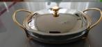 Luxe serveer/dekschaal, ovenschaal  Gottinghen gold plated, Ophalen, Gebruikt