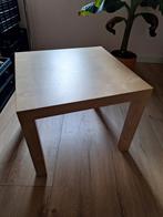 2 stuks IKEA Lack eiken tafeltje 55x55 cm, Huis en Inrichting, Tafels | Salontafels, Ophalen, Gebruikt, 50 tot 100 cm, 50 tot 100 cm