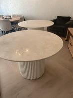 Marmeren eettafel NU TE KOOP, Huis en Inrichting, Ophalen, Zo goed als nieuw, Rond, 100 tot 150 cm