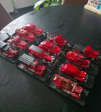 “Limited Edition” Rode Modelauto Serie - 12 Stuks, Hobby en Vrije tijd, Modelauto's | 1:24, Ophalen of Verzenden, Gebruikt, Auto