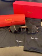Cartier zonnebrillen, Sieraden, Tassen en Uiterlijk, Zonnebrillen en Brillen | Heren, Overige merken, Zonnebril, Zwart, Nieuw