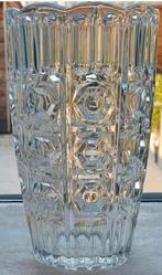 Jaren '60 VINTAGE Italiaanse  zware kristallen vaas., Ophalen of Verzenden
