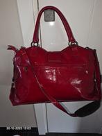 Claudio Ferrici Retro Tas, Ophalen of Verzenden, Zo goed als nieuw, Rood, Handtas