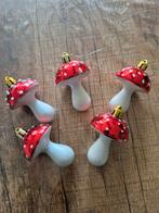 Kerst  Paddestoelen  5 stuks, Diversen, Kerst, Ophalen of Verzenden