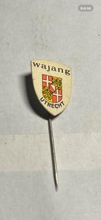 Vintage Wajang Speldje - Stadswapen, Verzamelen, Speldjes, Pins en Buttons, Ophalen, Gebruikt, Stad of Land, Speldje of Pin