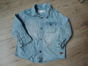 Spijker overhemdje  maat 86 beschikbaar voor biedingen