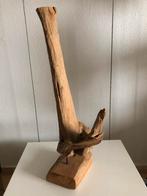 Teakhout Decoratie H66cm. Nieuw!!, Antiek en Kunst, Kunst | Beelden en Houtsnijwerken, Ophalen of Verzenden