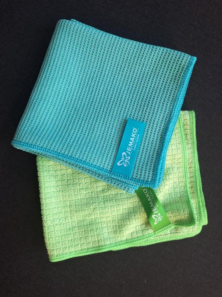 setje doeken JEMAKO (1droogdoek middel +1 kleine profidoek), Huis en Inrichting, Schoonmaakartikelen, Schoonmaakmiddel, Ophalen of Verzenden