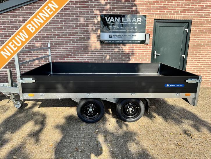 NIEUW Saris PL 306 170 2.7 tons - Plateauwagen Black-Edition, Auto diversen, Aanhangers en Bagagewagens, Nieuw