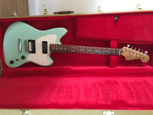 Fender Alternate Reality Powercaster Surf Green (MIM), Muziek en Instrumenten, Snaarinstrumenten | Gitaren | Elektrisch, Zo goed als nieuw