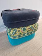 Fatboy poef Baboesjka in stijlvolle kleurencombinatie, Ophalen, Minder dan 50 cm, Vierkant, Minder dan 50 cm