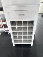 Wijnkastje met lade, Huis en Inrichting, Woonaccessoires | Wijnrekken, Ophalen, Gebruikt, 50 tot 75 cm, 15 tot 25 flessen