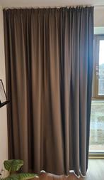 2x verduisterende gordijnen 1.65m breed en 2.60m lang, Ophalen, Bruin, 200 cm of meer, Zo goed als nieuw