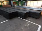 Grenen planken zweeds rabat zwart gedompeld. 10/24x195mm, Doe-het-zelf en Verbouw, Hout en Planken, Ophalen, Minder dan 25 mm