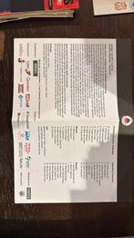 Opstelling Excelsior - Feyenoord 7 mei 2017, Verzamelen, Sportartikelen en Voetbal, Ophalen of Verzenden, Zo goed als nieuw, Feyenoord