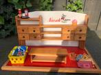Vintage houten speelgoed winkeltje, Kinderen en Baby's, Speelgoed | Houten speelgoed, Ophalen, Zo goed als nieuw, Meubelstuk of Keukentje