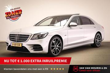 Mercedes-Benz S-klasse 560 e Lang Premium Plus | PANORAMDAK  beschikbaar voor biedingen