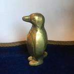 Vintage koperen pinguin, Gebruikt, Ophalen of Verzenden, Dier