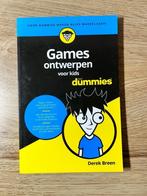 Games ontwerpen voor Kids voor Dummies, Boeken, Informatica en Computer, Ophalen of Verzenden, Zo goed als nieuw