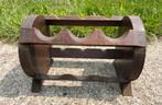 Vintage eikenhouten Wijnrekje, Ophalen, Gebruikt, Minder dan 5 flessen, Minder dan 50 cm