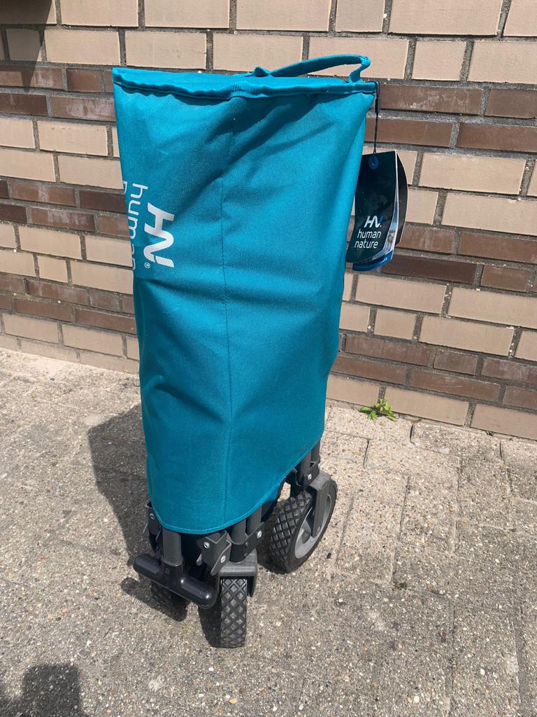 Opvouwbare bolderkar Human Nature - Zo goed als nieuw, Caravans en Kamperen, Bolderkarren, Ophalen of Verzenden, Opvouwbaar, Zo goed als nieuw