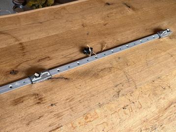 2 x Harken oog voor op rail / oogslede / incl 100 cm rail  beschikbaar voor biedingen