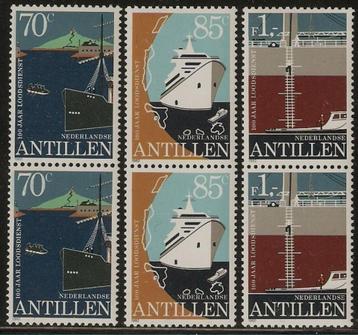 Nederlandse Antillen 703-705 paren v loodsdienst. beschikbaar voor biedingen
