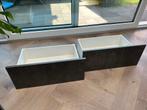 2 lades besta wit met betonpatroon, Huis en Inrichting, Ophalen, Nieuw, 50 tot 100 cm, 25 tot 50 cm