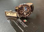 TAG Heuer Carrera Calibre 16 incl. Garantiecertificaat, Leer, Staal, Polshorloge, Ophalen of Verzenden