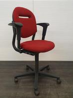 Bureaustoel Ahrend 220 bordeaux rood, Ophalen, Gebruikt, Rood, Bureaustoel