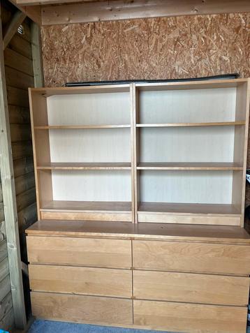 Ikea billy kast malm ladekast (gratis ophalen) beschikbaar voor biedingen