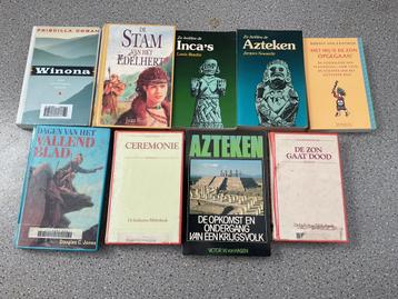 Boeken over Indianen en Azteken beschikbaar voor biedingen
