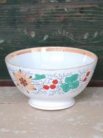 Antieke grote spoelkom Société Céramique “Kers”, Antiek en Kunst, Antiek | Servies los, Ophalen of Verzenden