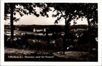 Valkenburg - Panorama vanaf het Rotspark (1959) 3x, Verzamelen, Verzenden, 1940 tot 1960, Gelopen, Limburg