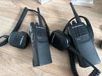 Motorola GP340 setje met spreeksleutel., Ophalen of Verzenden, Zo goed als nieuw