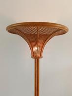 Vingage Rotan vloerlamp Boho, Thonet stijl, Ophalen, Zo goed als nieuw, Minder dan 100 cm