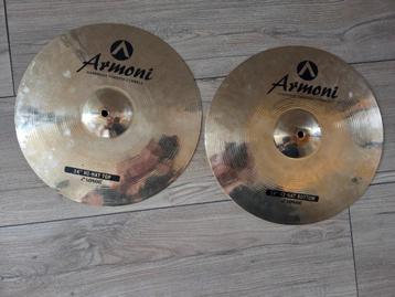 14" Hihat en 20" Ride Sonor Armoni Brilliant B20 Brons zgan beschikbaar voor biedingen