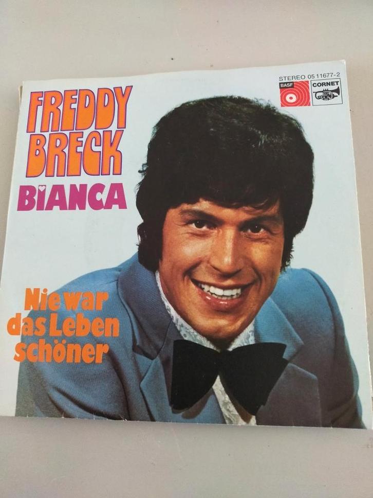 Freddy Breck , Bianca, Cd's en Dvd's, Vinyl Singles, Zo goed als nieuw, Nederlandstalig, Ophalen of Verzenden