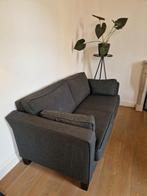 Stylevolle antraciet grijze bank, Huis en Inrichting, Banken | Bankstellen, Ophalen, 150 tot 200 cm, Driepersoons, 75 tot 100 cm