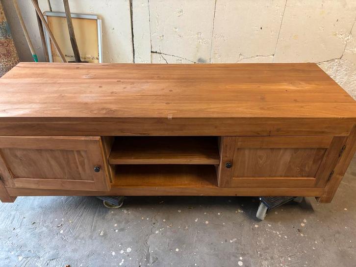 Grenen TV Kast, Huis en Inrichting, Kasten | Televisiemeubels, Gebruikt, Minder dan 100 cm, 150 tot 200 cm, 50 tot 75 cm, Grenenhout