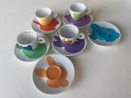 Jeff, Koons, Illy Art Collectie, espresso kop en schotels, Ophalen of Verzenden, Zo goed als nieuw, Porselein, Kop en/of schotel