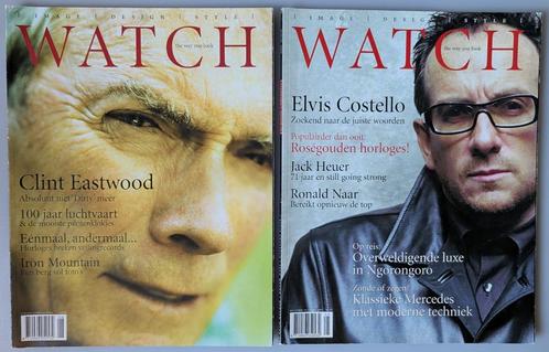 ALLES 1 EURO - Magazines Watch 2 stuks, Boeken, Tijdschriften en Kranten, Gelezen, Glossy, Ophalen of Verzenden
