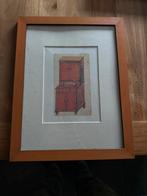 Ingelijste kunstprint van meubels, Ophalen of Verzenden