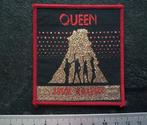 Queen mooie live killers vintage 1979 patch qu7 + goudprint, Nieuw, Kleding, Verzenden