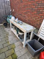 Tuintafel sidetable, Tuin en Terras, Ophalen, Gebruikt