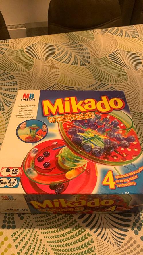 Mikado, Hobby en Vrije tijd, Gezelschapsspellen | Overige, Gebruikt, Ophalen of Verzenden