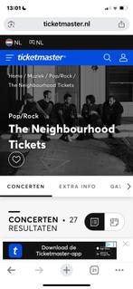 Neigberhood tickets, Tickets en Kaartjes, Twee personen, Mei